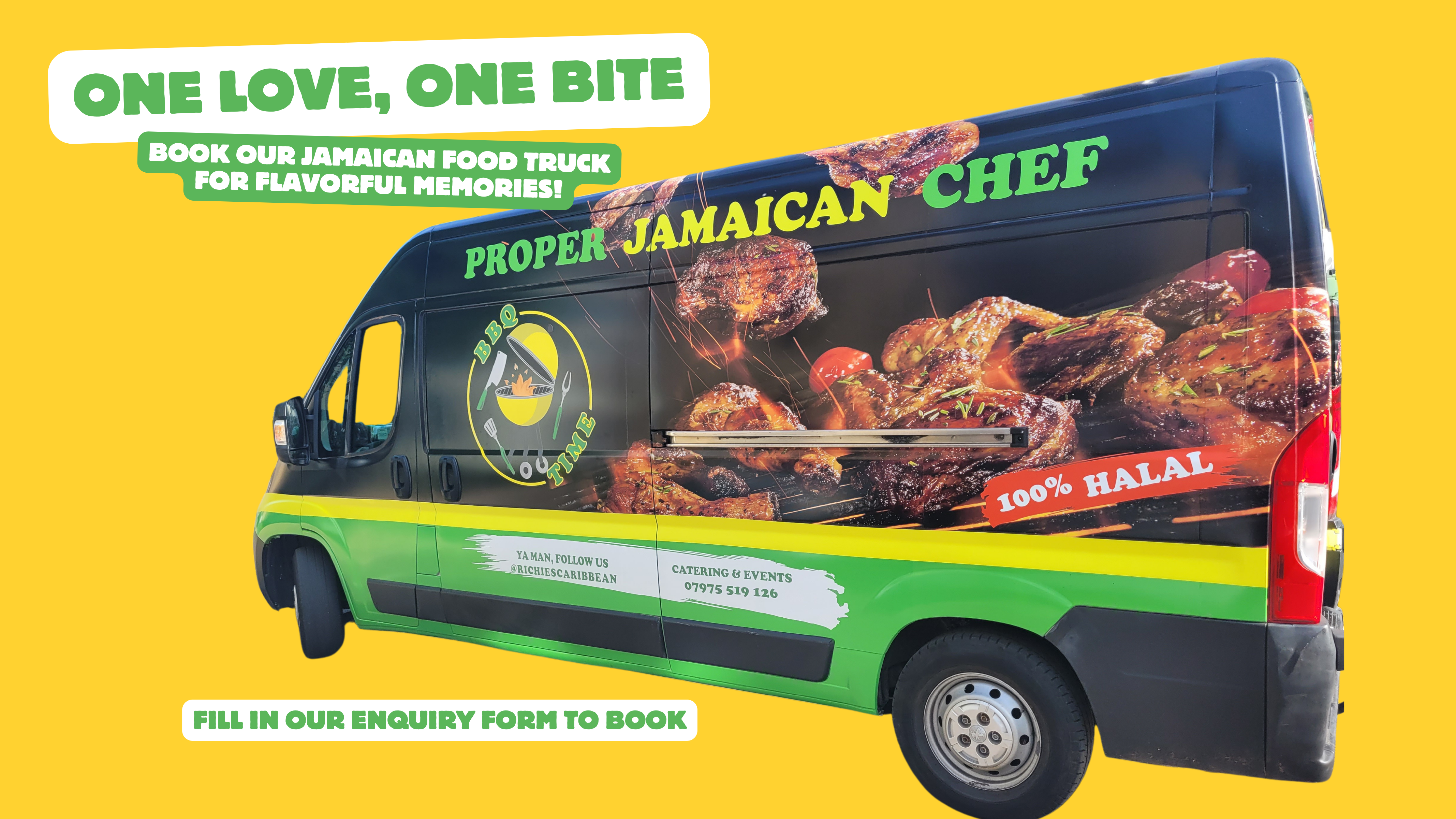 Hire our caribbean food truck